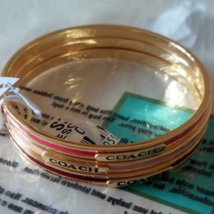 Coach Multicolor 3 Bangles